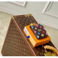 Discount Louis Vuitton Slender Wallet in Monogram Donuts Canvas M28283 Chocolate Brown 2026