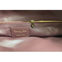 Classic Dior Cannage - Quilted Leather Tote Bag DR012601 Burgundy 2026