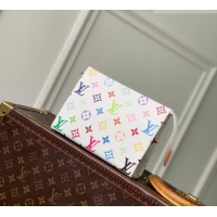 Top Grade Louis Vuitton LV x TM Toiletry Pouch 19 in Multicolored/White Canvas M28241 2026