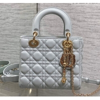 Trendy Design Dior Small Lady Dior My ABCDior Bag in Cannage Lambskin Leather DR012602 Blue 2026