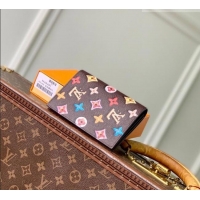 Luxury Cheap Louis Vuitton Passport Cover in Monogram Donuts Canvas M28281 Chocolate Brown 2026