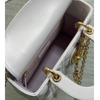 Sumptuous Dior Small Lady Dior My ABCDior Bag in Cannage Lambskin Leather DR012602 Purple 2026
