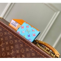 Good Taste Louis Vuitton Pocket Organizer in Monogram Donuts Canvas M28045 Blueberry Blue 2026
