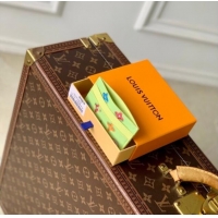 Top Grade Louis Vuitton Double Card Holder in Monogram Donuts Canvas M28284 Pistachio Green 2026