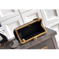 Grade Design Chanel Lambskin Leather & Pearls Clutch with Chain AS5912 Black 2026