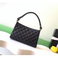 Famous Brand Chanel Lambskin Leather Hobo Bag AS6045 Black 2026