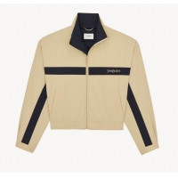 Grade Design Saint Laurent Jacket In Cotton 851251 Beige