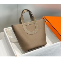 Affordable Price Hermes In-The-Loop Mini Bag 18cm in Original Calf Leather Elephant Grey/Silver 2026