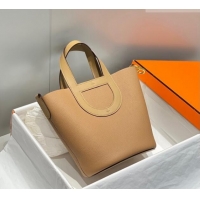 Cheap Design Hermes In-The-Loop Mini Bag 18cm in Original Calf Leather Milky Tea Beige 101041 2026