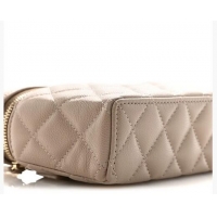 Super Quality Chanel Caviar Quilted Top Handle Slim Vanity With Chain AS9688 Dark Beige 2026