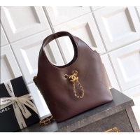 Promotional Chanel Calfskin Leather Small Shopping Bag AS6132 Coffee 2026