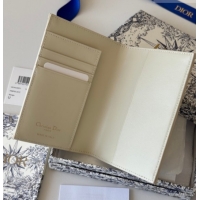 Super Dior 30 Montaigne Passport Holder in Oblique Jacquard Blue DR012607 2026