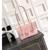 Best Product Chanel Small Flap Bag in Pink Grained Shiny Calfskin AS6130 Spring-Summer 2026 Pre-collection