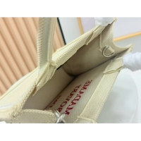 Best Price Dior Small Book Tote Bag in Beige Yellow Book Cover Embroidery 0127039 2026