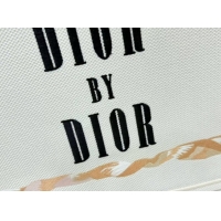 Luxury Dior Large Book Tote Bag in Yellow and Red Book Cover Embroidery 0127043 2026