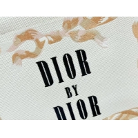 Unique Style Dior Medium Book Tote Bag in Yellow and Red Book Cover Embroidery 0127044 2026