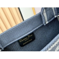 Charming Dior Small Book Tote Bag in Grey and White Book Cover Embroidery 0127051 2026