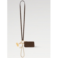 Unique Grade Louis Vuitton Monogram Canvas Phone Holder M26898