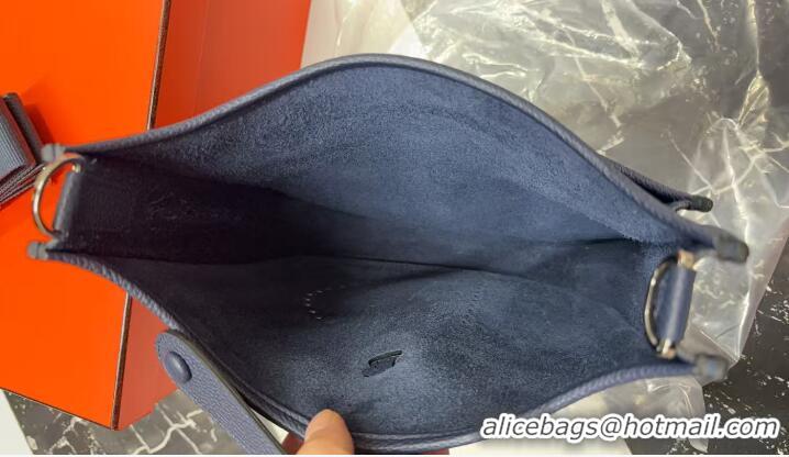 Good Product Hermes Evelyne Bag 29cm in Togo Calfskin Leather HB29 Stone Blue 2025