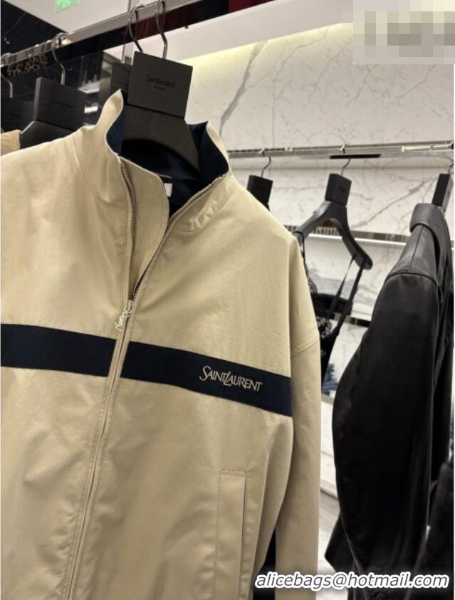 Grade Design Saint Laurent Jacket In Cotton 851251 Beige