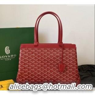 Fashion Discount Goyard Bellechasse Biaude Tote Bag PM 00322 Red 2026