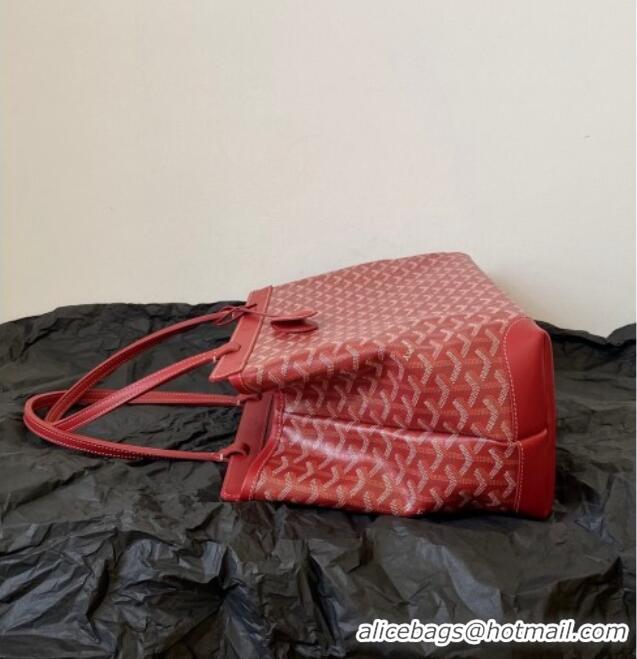 Fashion Discount Goyard Bellechasse Biaude Tote Bag PM 00322 Red 2026