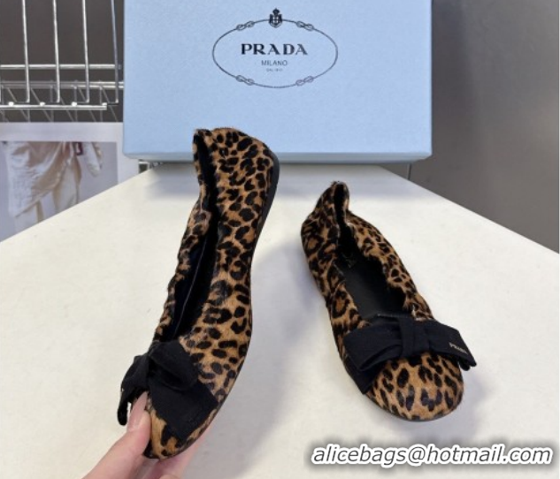 Most Popular Prada Printed ballerinas flat with bow 1F322O 0227111