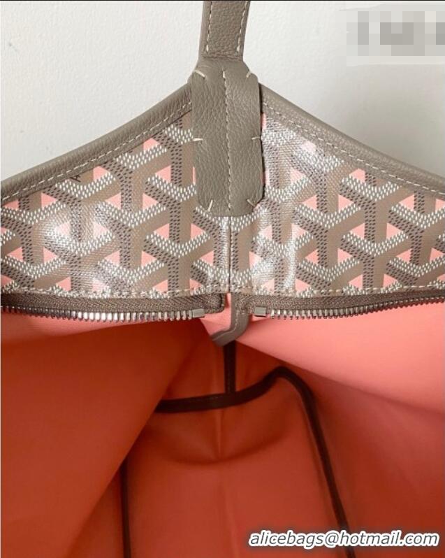 Big Discount Goyard Boheme Hobo Bag GY8120 Grey/Pink 2026