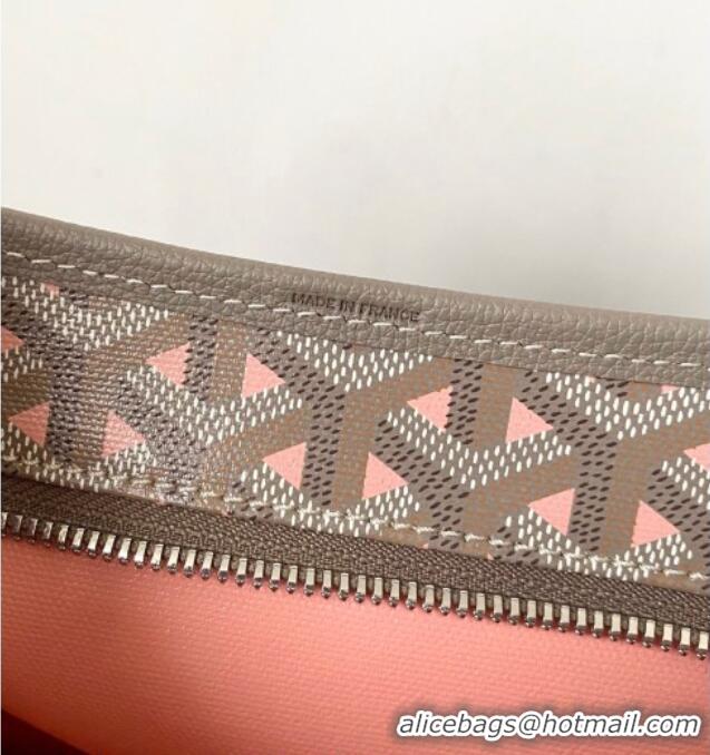 Big Discount Goyard Boheme Hobo Bag GY8120 Grey/Pink 2026