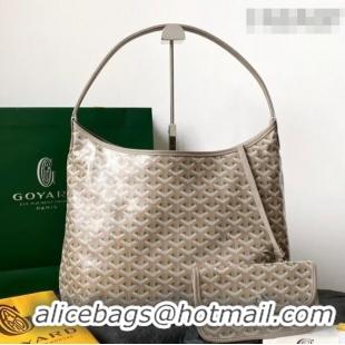 Good Quality Goyard Boheme Hobo Bag GY8120 Grey/Green 2026