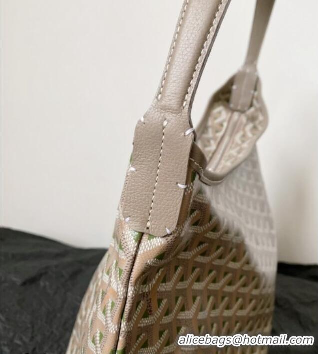 Good Quality Goyard Boheme Hobo Bag GY8120 Grey/Green 2026