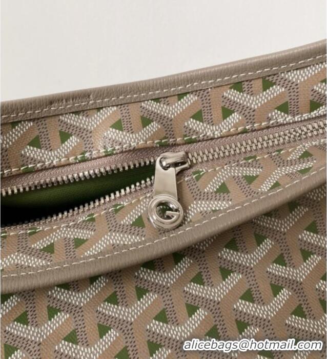 Good Quality Goyard Boheme Hobo Bag GY8120 Grey/Green 2026