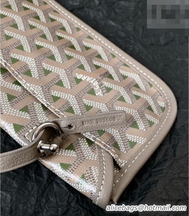 Good Quality Goyard Boheme Hobo Bag GY8120 Grey/Green 2026