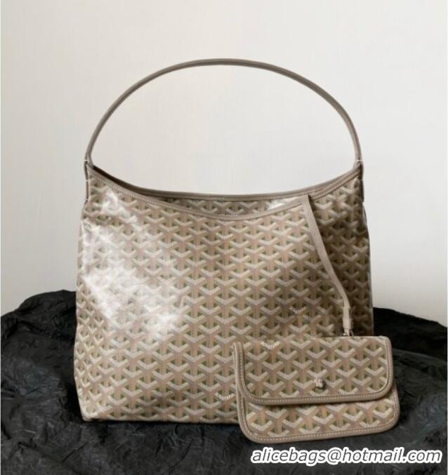 Good Quality Goyard Boheme Hobo Bag GY8120 Grey/Green 2026