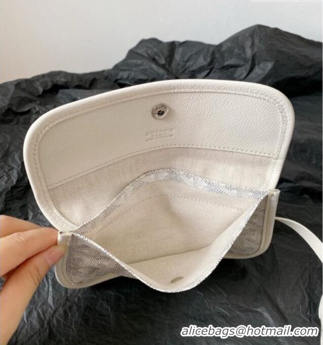 Shop Discount Goyard Boheme Hobo Bag with Red Heart White GY0223 2026