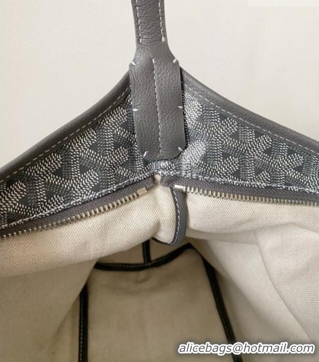 Good Taste Goyard Boheme Hobo Bag with Red Heart GY0223 Grey 2026