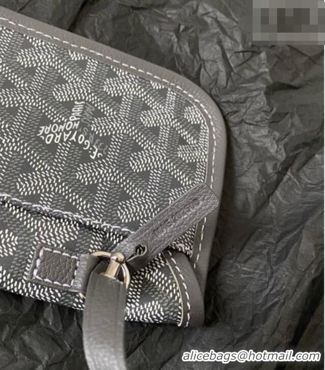 Good Taste Goyard Boheme Hobo Bag with Red Heart GY0223 Grey 2026