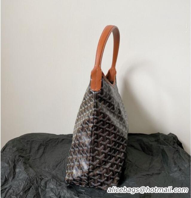 Top Grade Goyard Boheme Hobo Bag with Red Heart GY0223 Brown 2026