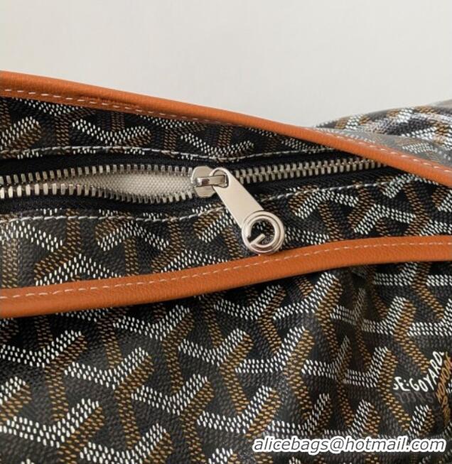 Top Grade Goyard Boheme Hobo Bag with Red Heart GY0223 Brown 2026