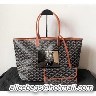Modern Classic Goyard Saint Louis PM Bag with Bulldog Print 2055 Brown 2026