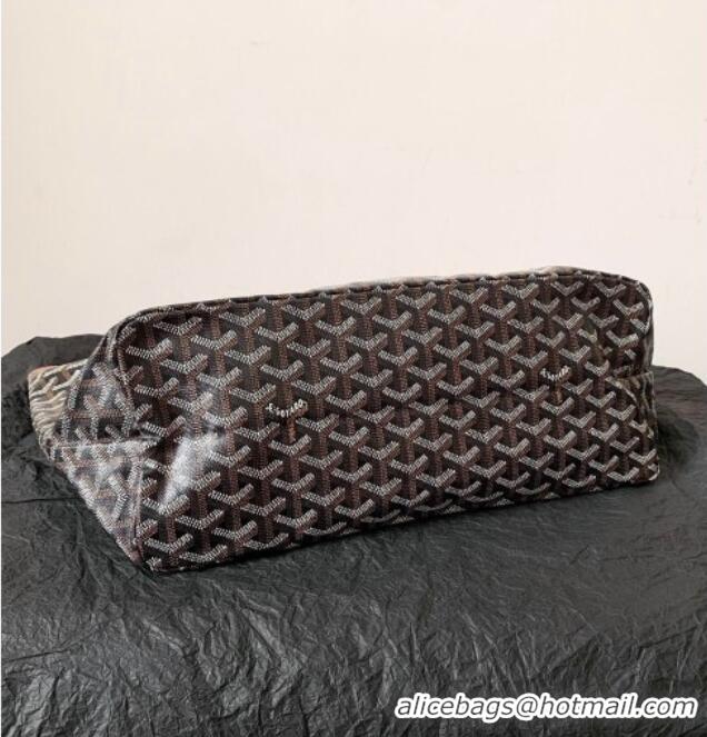 Modern Classic Goyard Saint Louis PM Bag with Bulldog Print 2055 Brown 2026