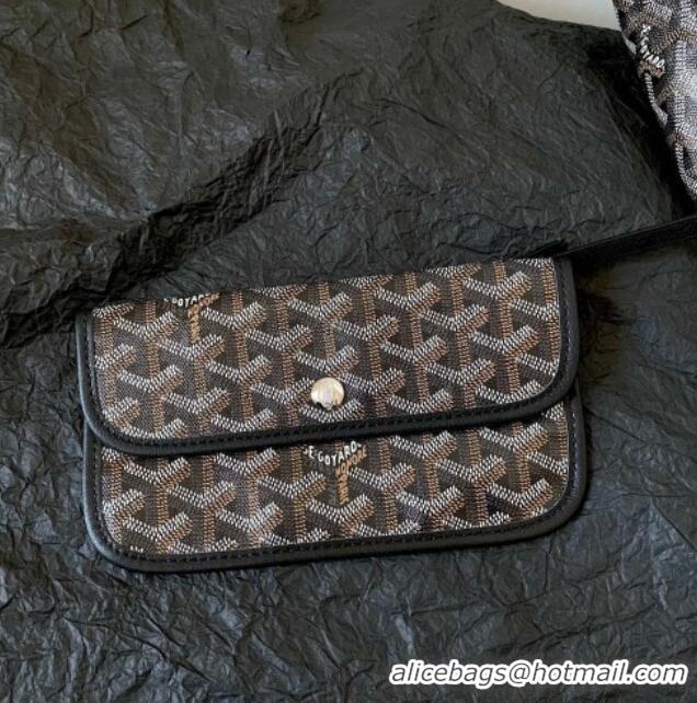 Trendy Design Goyard Saint Louis PM Bag with Bulldog Print 2055 Black 2026