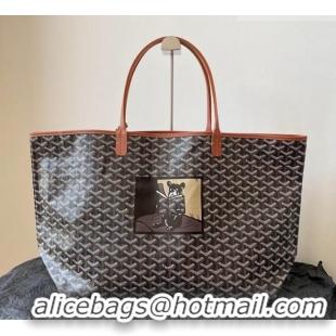 Grade Quality Goyard Saint Louis GM Bag with Bulldog Print 2056 Brown 2026