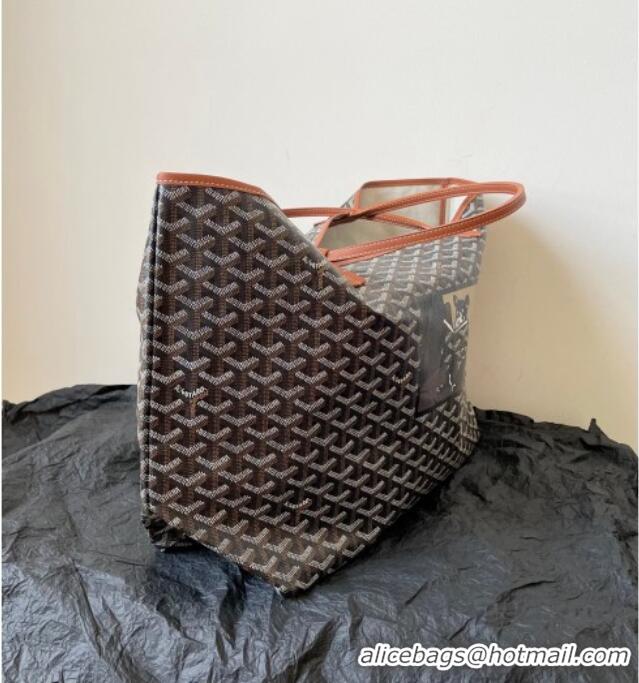 Grade Quality Goyard Saint Louis GM Bag with Bulldog Print 2056 Brown 2026