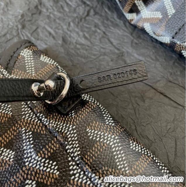 Luxury Cheap Goyard Saint Louis GM Bag with Bulldog Print 2056 Black 2026