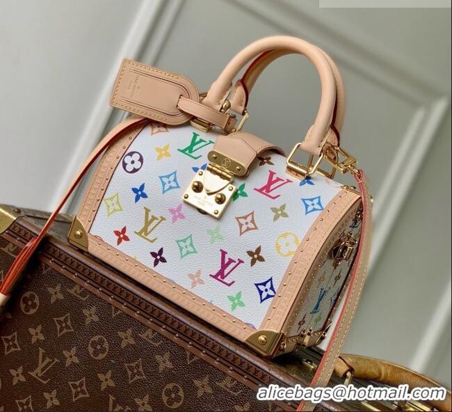 Famous Brand LV x TM Speedy Trunk 20 Multicolored/White Monogram Canvas M27833 2026
