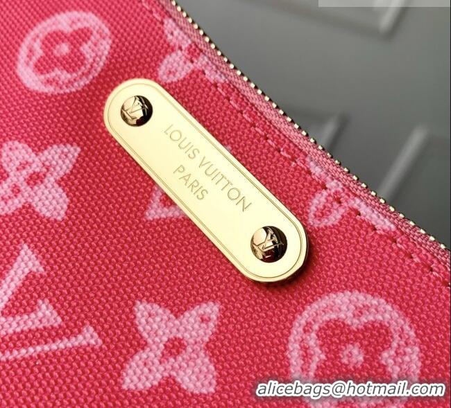 Buy Fashionable Louis Vuitton Liv Pochette in Monogram Origine Rose Ruban Canvas M27719 2026
