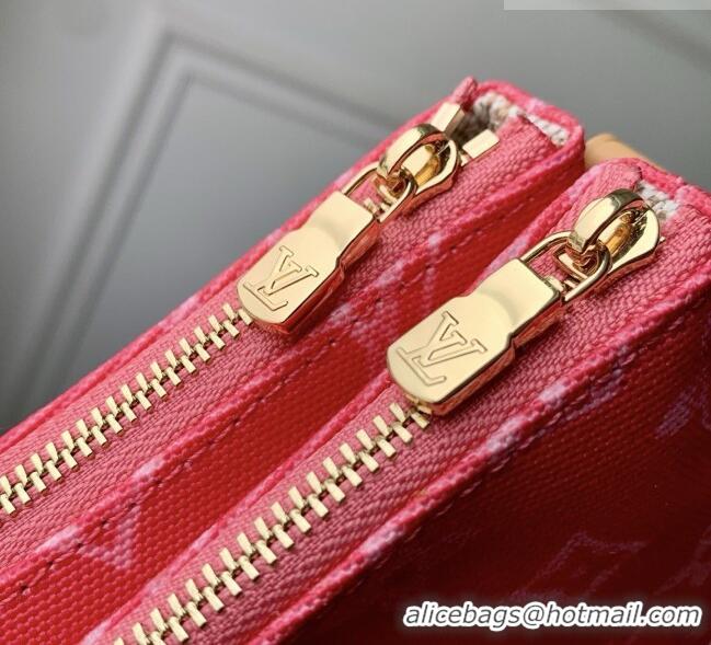 Buy Fashionable Louis Vuitton Liv Pochette in Monogram Origine Rose Ruban Canvas M27719 2026
