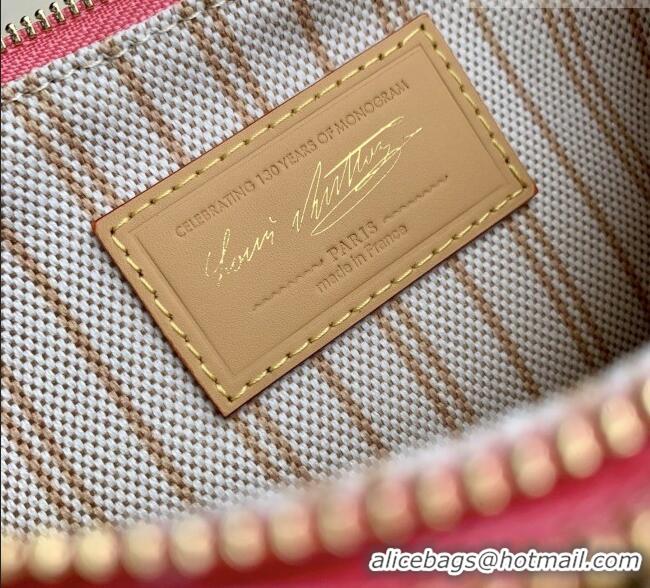 Buy Fashionable Louis Vuitton Liv Pochette in Monogram Origine Rose Ruban Canvas M27719 2026