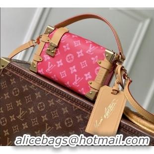 Shop Best Louis Vuitton Side Trunk PM Bag in Monogram Origine Rose Ruban Canvas M27784 2026